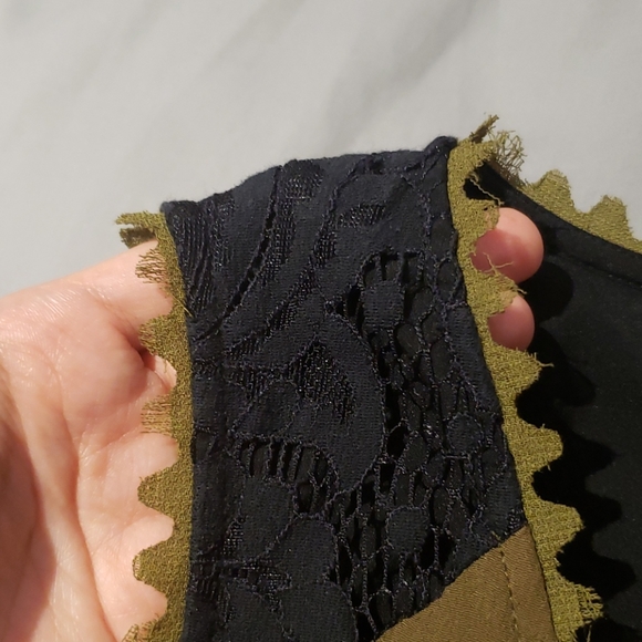 Leifsdottir Sani Olive Lace Jumpsuit - Picture 10 of 17